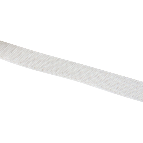 Ruban d'attaches, Crochet, 25 vg x 1", Cousu, Blanc We Share Industrial Supply
