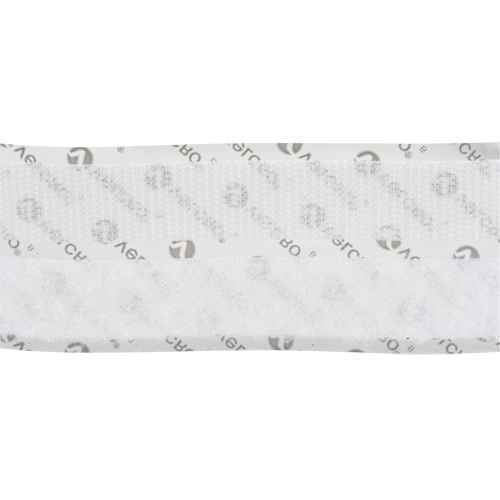 Fastener, Hook & Loop, 15' x 3/4", Adhesive, White We Share Industrial Supply