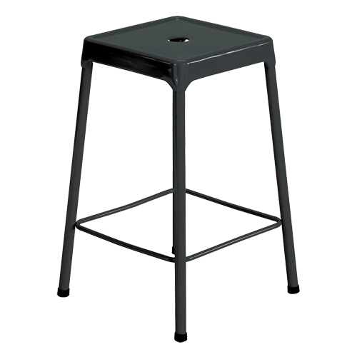 Tabouret en acier pour comptoir Safco, Stationnaire, Fixe Hauteur, Capacit&eacute; 250 lb We Share Industrial Supply