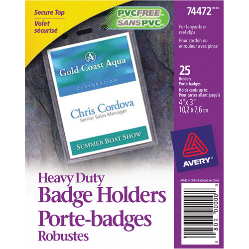 &eacute;tui robuste pour badge We Share Industrial Supply