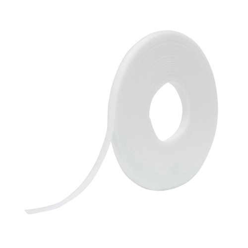 Ruban d'attaches One-Wrap, Boucle et crochet, 25 vg x 1/2", Auto-aggripant, Blanc We Share Industrial Supply