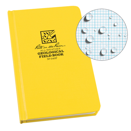 Bound Book, Hard Cover, Yellow, 160 Pages, 4-5/8" W x 7-1/4" L We Share Industrial Supply