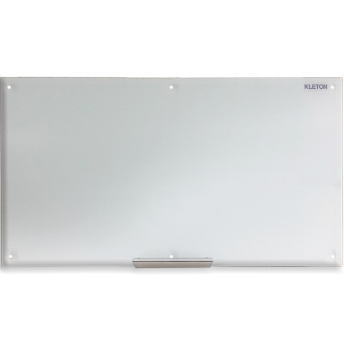 Tableau blanc en verre, Magn&eacute;tique, 71" la x 48" h We Share Industrial Supply