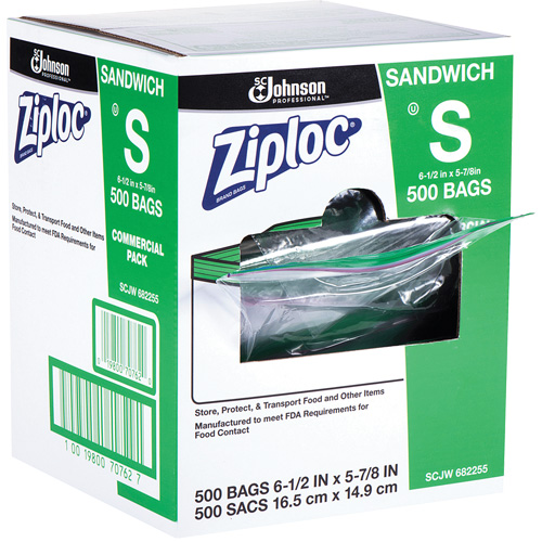 Sacs &agrave; sandwichs Ziploc We Share Industrial Supply
