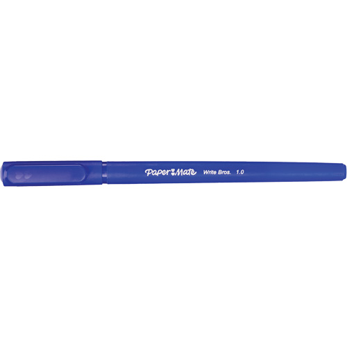 Paper Mater&reg; Write Bros&reg; Ball Point Pen, Blue, 1 mm We Share Industrial Supply