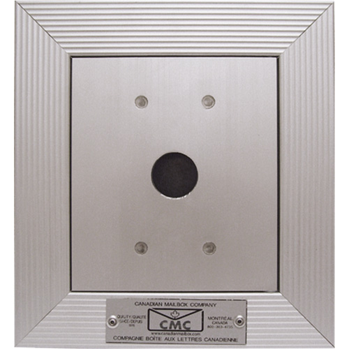 Full-Recessed Key Keeper Box, Wall -Mounted, 4-9/16" x 4", Aluminum We Share Industrial Supply