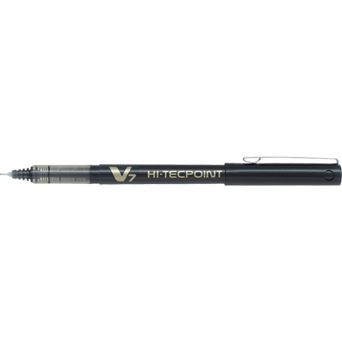 Hi-Tecpoint Pen, Black, 0.7 mm We Share Industrial Supply