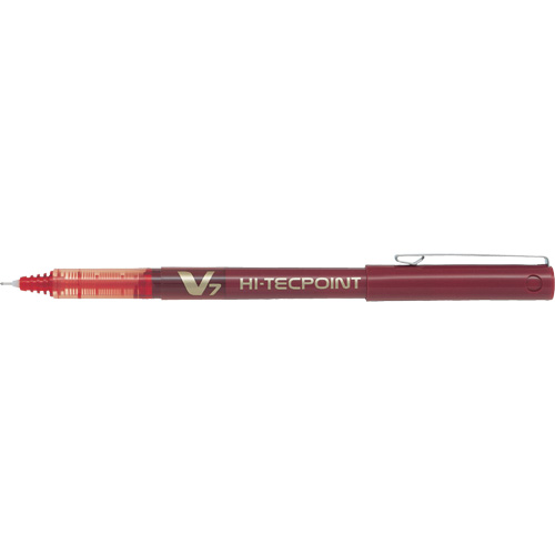 Stylo Hi-Tecpoint, Rouge, 0,7 mm We Share Industrial Supply