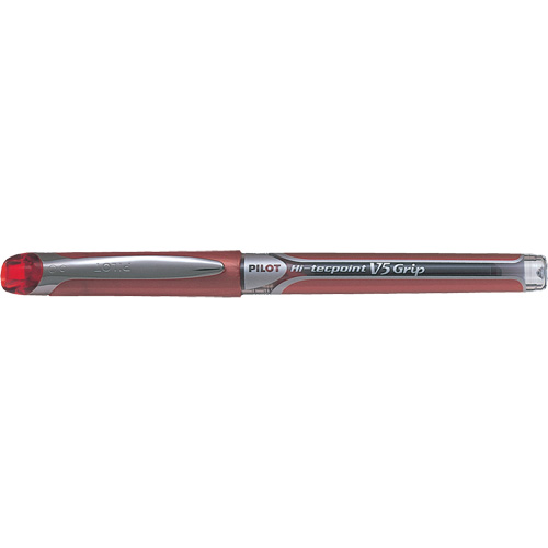 Stylo Hi-Tecpoint Grip, Rouge, 0,5 mm We Share Industrial Supply