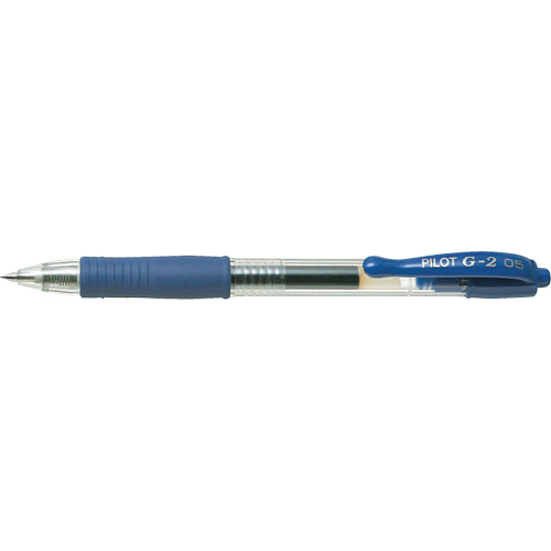 G2 Gel Pen, Blue, 0.5 mm, Retractable We Share Industrial Supply