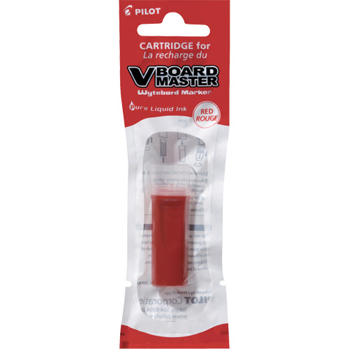 Vboard Master White Board Marker Refill, Red We Share Industrial Supply