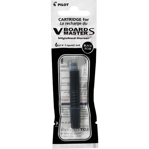 Vboard Master S Slim White Board Marker Refill, Black We Share Industrial Supply