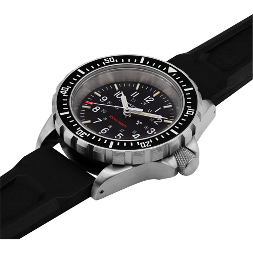 Grande montre automatique de plong&eacute;e, Num&eacute;rique, &agrave; piles, 41 mm, Noir We Share Industrial Supply