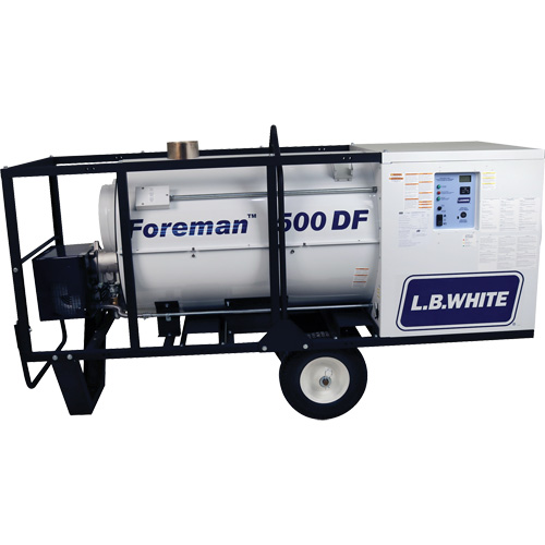 Radiateur portable &agrave; chauffage indirect Foreman 500, Chaleur radiante, Gaz naturel, 500000 BTU/H We Share Industrial Supply
