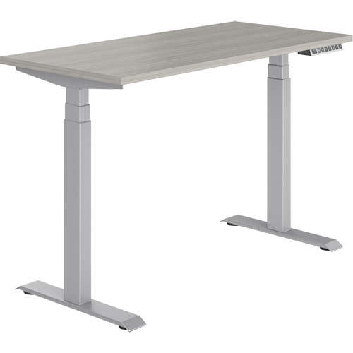 Newland Height-Adjustable Rectangular Table We Share Industrial Supply