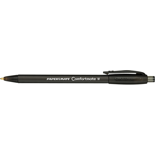 ComfortMate Pen, Black, 1 mm, Retractable We Share Industrial Supply