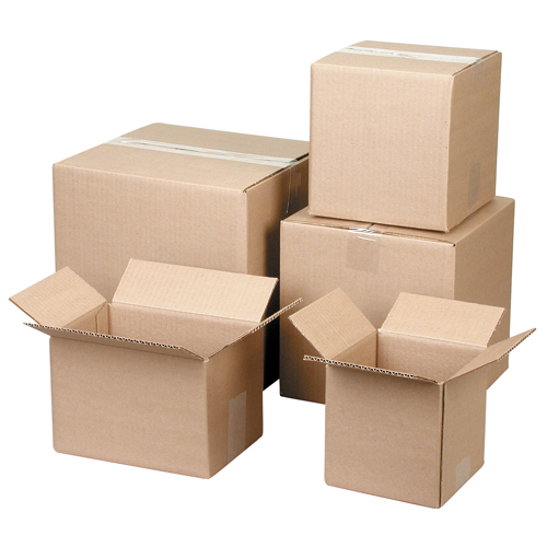 Corrugated Cartons, 9" L x 6" W x 6" H, Flute C We Share Industrial Supply
