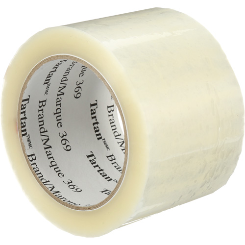 Ruban d'emballage Tartan, Adh&eacute;sif Thermofusible, 1,6 mil, 72 mm (3") x 100 m (330') We Share Industrial Supply