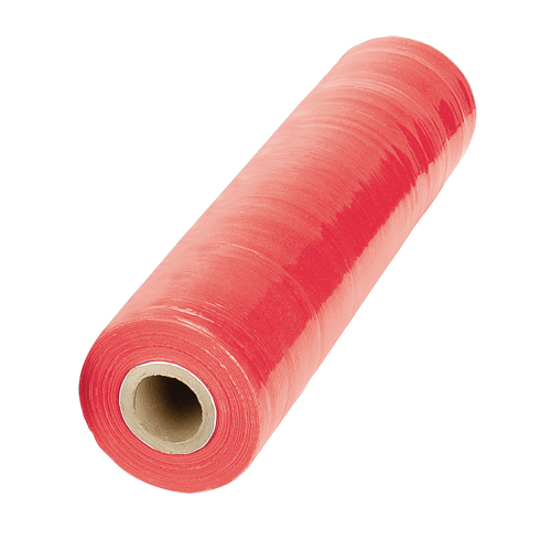 Stretch Wrap, 80 Gauge (20.3 micrometers), 18" x 1000', Red We Share Industrial Supply