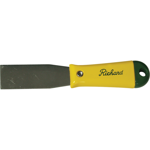 Putty Knife with Plastic Handle, 1-3/16", Carbon Steel Blade We Share Industrial Supply