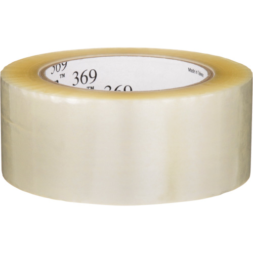 Tartan 369 Box Sealing Tape, Acrylic Adhesive, 1.6 mils, 48 mm (1-22/25") x 100 m (328') We Share Industrial Supply