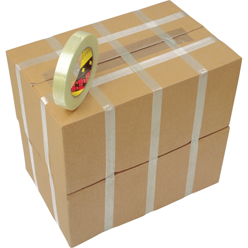 Tartan 8934 Filament Tape, 4 mils Thick, 12 mm (1/2") x 55 m (180')  We Share Industrial Supply