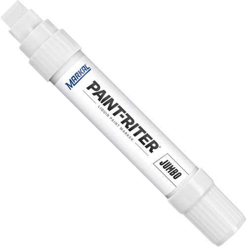 Pro-Max&reg; Paint Markers, Liquid, White We Share Industrial Supply