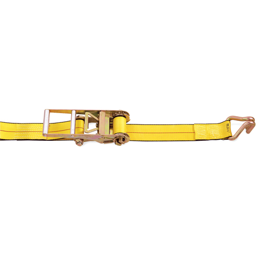 Tendeurs d'arrimage &agrave; cliquet, Crochet &agrave; fil m&eacute;tallique, 3" , 30' , Charge d'utilisation max. 5400 lb (2450 kg) We Share Industrial Supply