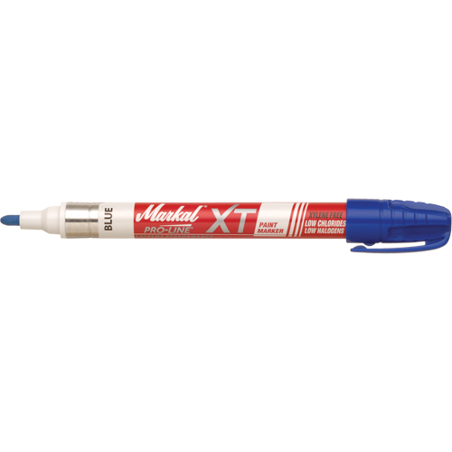 Pro-Line&reg; XT Paint Marker, Liquid, Blue We Share Industrial Supply