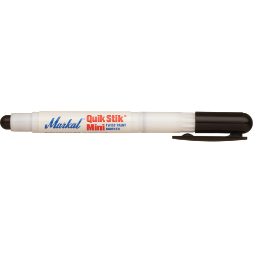 Quik Stik&reg; Mini Paint Marker, Solid Stick, Black We Share Industrial Supply