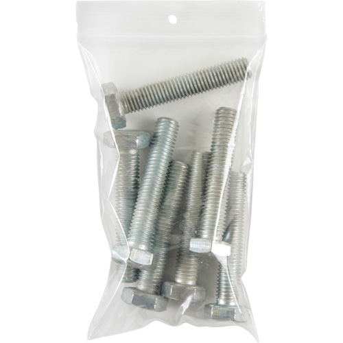 Poly Bags, Reclosable, 5" x 3", 4 mils We Share Industrial Supply