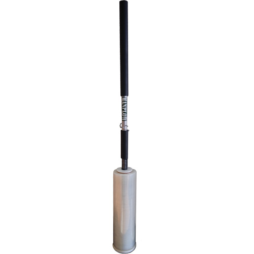 Long Handle Stretch Wrap Dispenser, Fits Rolls 12"-18" We Share Industrial Supply