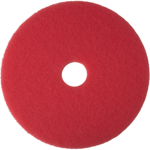 5100 Series Pad, 12", Buffing, Red We Share Industrial Supply