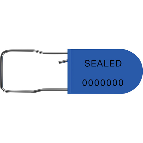 Scell&eacute;s de s&eacute;curit&eacute; UniPad S, 1-1/2", M&eacute;tal/Plastique, Cadenas We Share Industrial Supply
