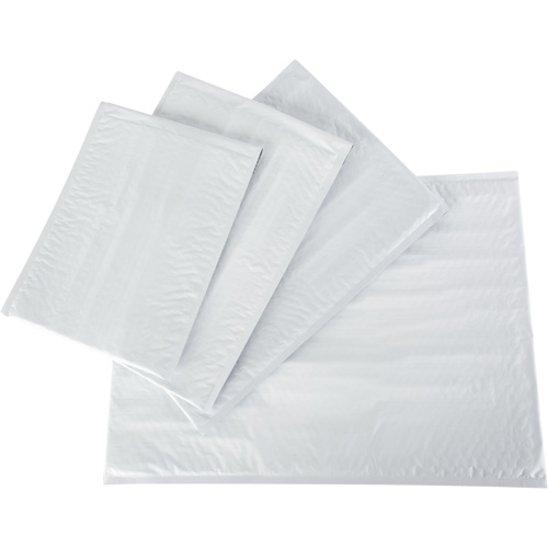 Bubble Shipping Mailer, Polyethylene, 8-1/2" W x 12" L We Share Industrial Supply