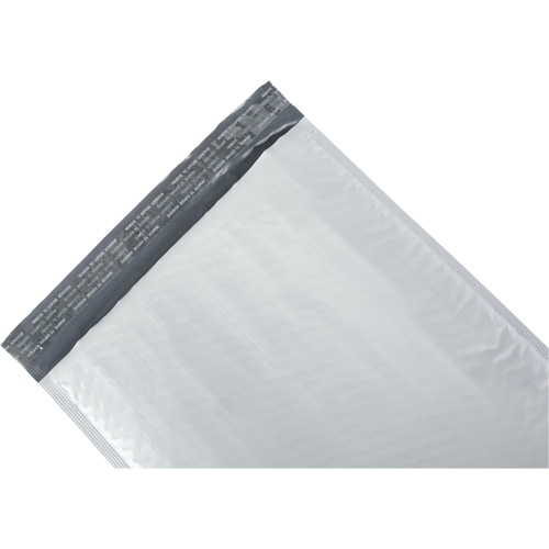 Bubble Shipping Mailer, Polyethylene, 10-1/2" W x 16" L We Share Industrial Supply