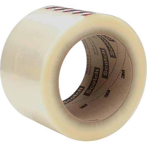 Ruban d'emballage Scotch 371, Adh&eacute;sif Caoutchouc, 1,2 mil, 72 mm (2-4/5") x 100 m (328') We Share Industrial Supply