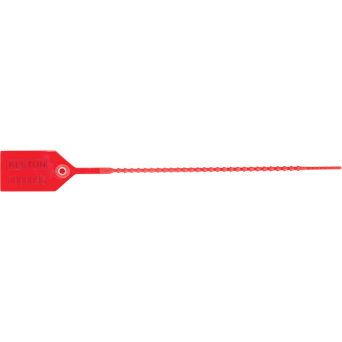 Standard-Duty Security Seal, 9", Plastic, Plastic Seal We Share Industrial Supply