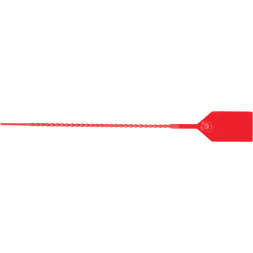 Standard-Duty Security Seal, 9", Plastic, Plastic Seal We Share Industrial Supply