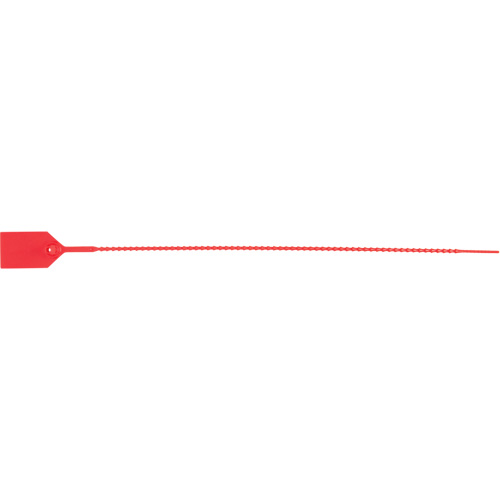 Standard-Duty Security Seal, 15", Plastic, Plastic Seal We Share Industrial Supply