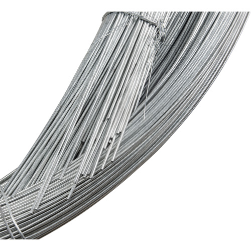 Fil de cerclage, Galvanis&eacute;, 13-1/2' lo, Cal. 13 We Share Industrial Supply