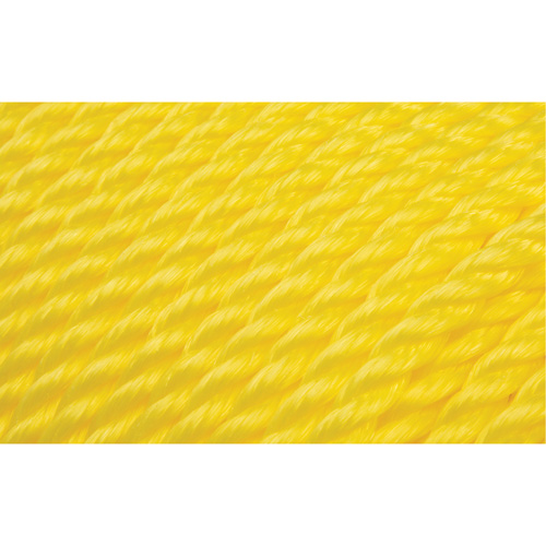 3/8" Braided Yellow Rope, Polypropylene, 630' We Share Industrial Supply