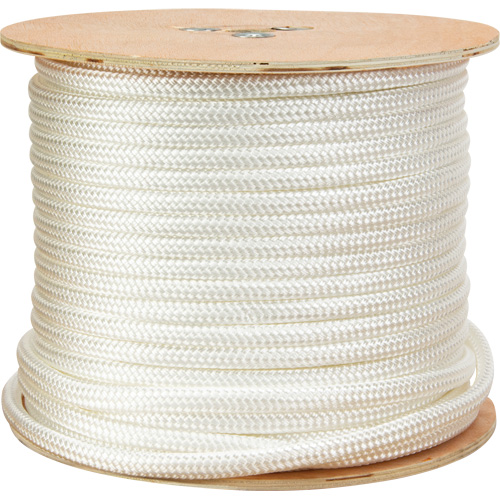 Braided White Rope, Nylon, 250' We Share Industrial Supply