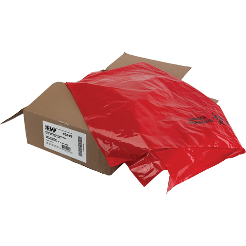 Waste Bags, Bio-Hazard, 38" L x 30" W, 2 mils We Share Industrial Supply