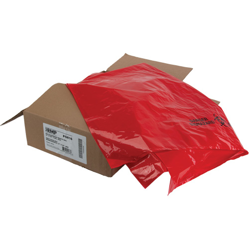 Waste Bags, Bio-Hazard, 50" L x 37" W, 2 mils We Share Industrial Supply