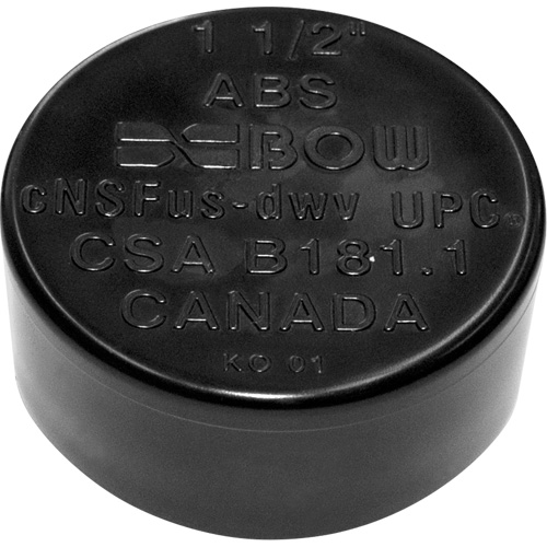 Socket Cap, 1-1/2", Hub, Plastic We Share Industrial Supply