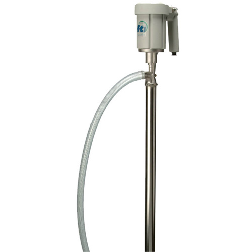 Trousse de pompe pour baril EFS-40 avec moteur S1, Acier inoxydable, 17 gal./min We Share Industrial Supply