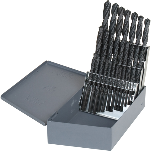 Jeu de forets courts Hyper, 29 morceaux, Acier rapide We Share Industrial Supply