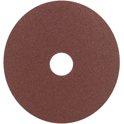 Resin Fibre Sanding Disc, Aluminum Oxide, 60, 4" Dia x 7/8" Arbor We Share Industrial Supply