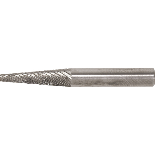 Solid Carbide Burr, SM-1, 1/4" Dia., 1/4" Shank, 1/2" Depth of Cut We Share Industrial Supply
